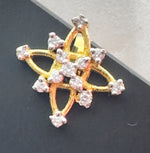 Load image into Gallery viewer, Lab Grown Diamond Earrings In Silver Finished in Gold
