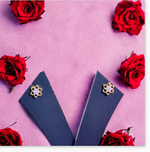 Load image into Gallery viewer, Lab Grown Diamonds 92.5 Silver Earrings In Gold Finish
