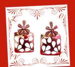 Load image into Gallery viewer, Fancy 92.5 Silver Earrings with LGD
