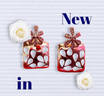 Load image into Gallery viewer, Fancy 92.5 Silver Earrings with LGD
