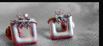 Load image into Gallery viewer, Fancy 92.5 Silver Tops With LGD
