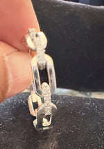 Load image into Gallery viewer, Bali In 92.5 Silver With Lab Grown Diamonds
