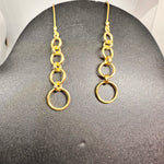 Load image into Gallery viewer, 92.5 Silver Earrings Geometric Design
