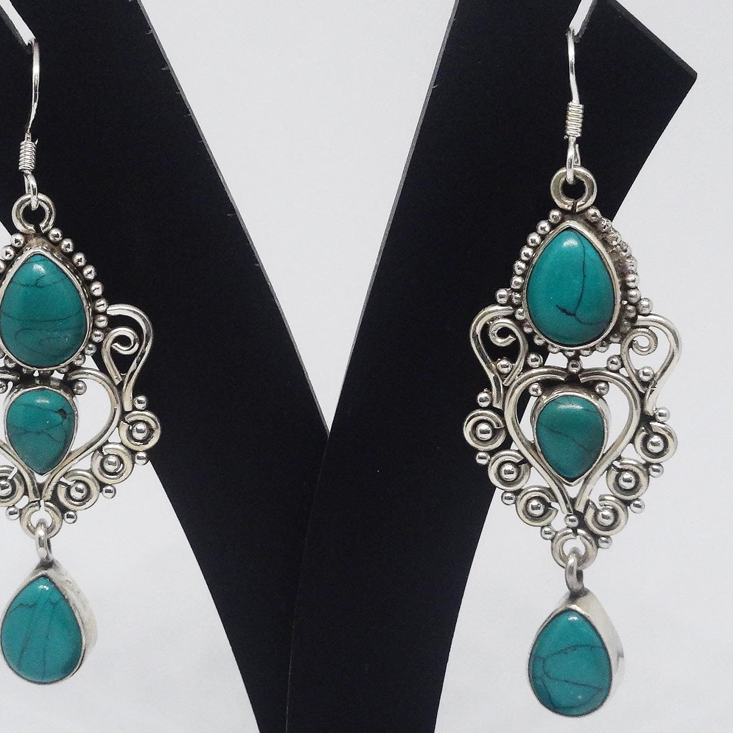 Antique Look 92.5 Silver Earring