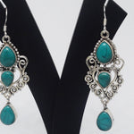 Load image into Gallery viewer, Antique Look 92.5 Silver Earring

