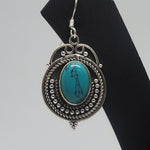 Load image into Gallery viewer, The Evergreen Oxidised Silver Earring
