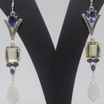 Load image into Gallery viewer, Fancy Long Earring with 3 color
