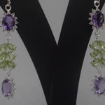 Load image into Gallery viewer, Long 92.5. silver Earrings
